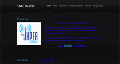 Desktop Screenshot of 1640wjpr.com